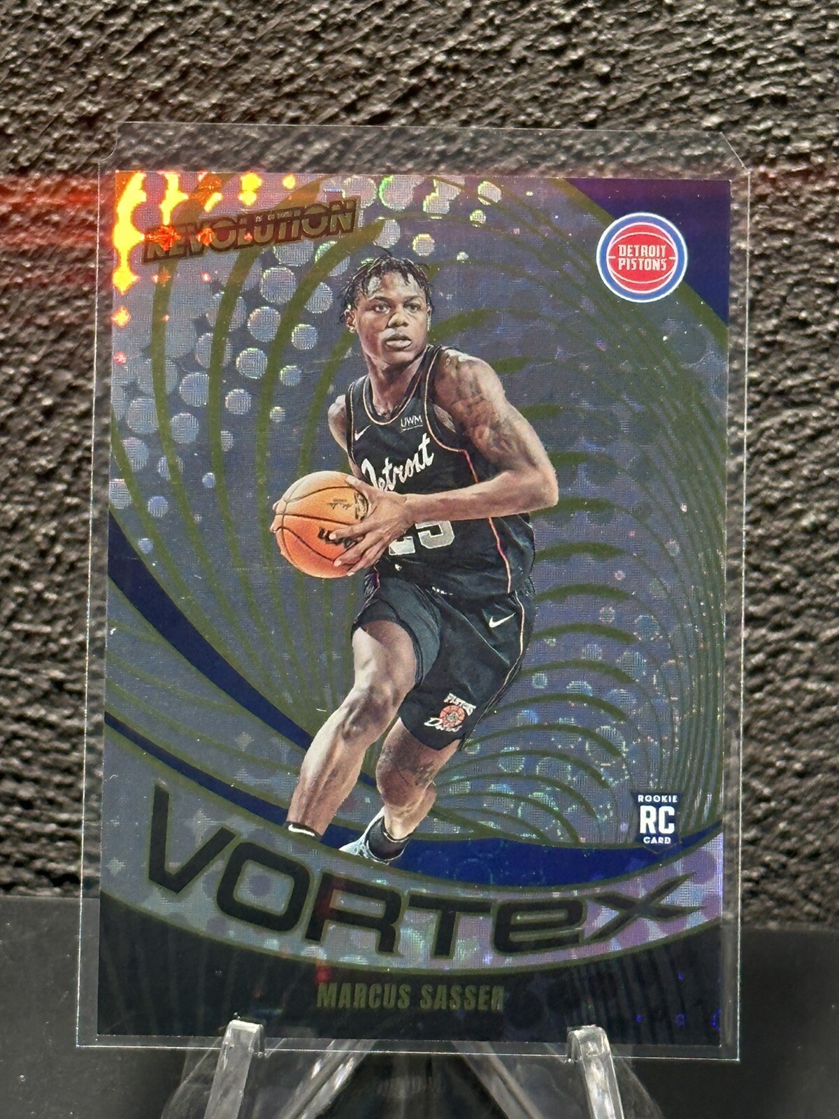 2023-24 NBA PANINI REVOLUTION MARCUS SASSER RC VORTEX #8