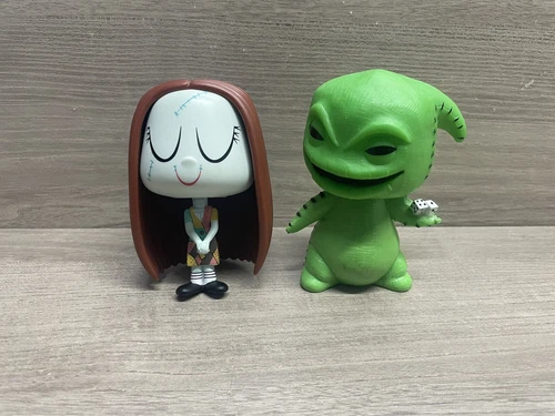 Nightmare before Christmas Sally and Oogie Boogie Funko Set
