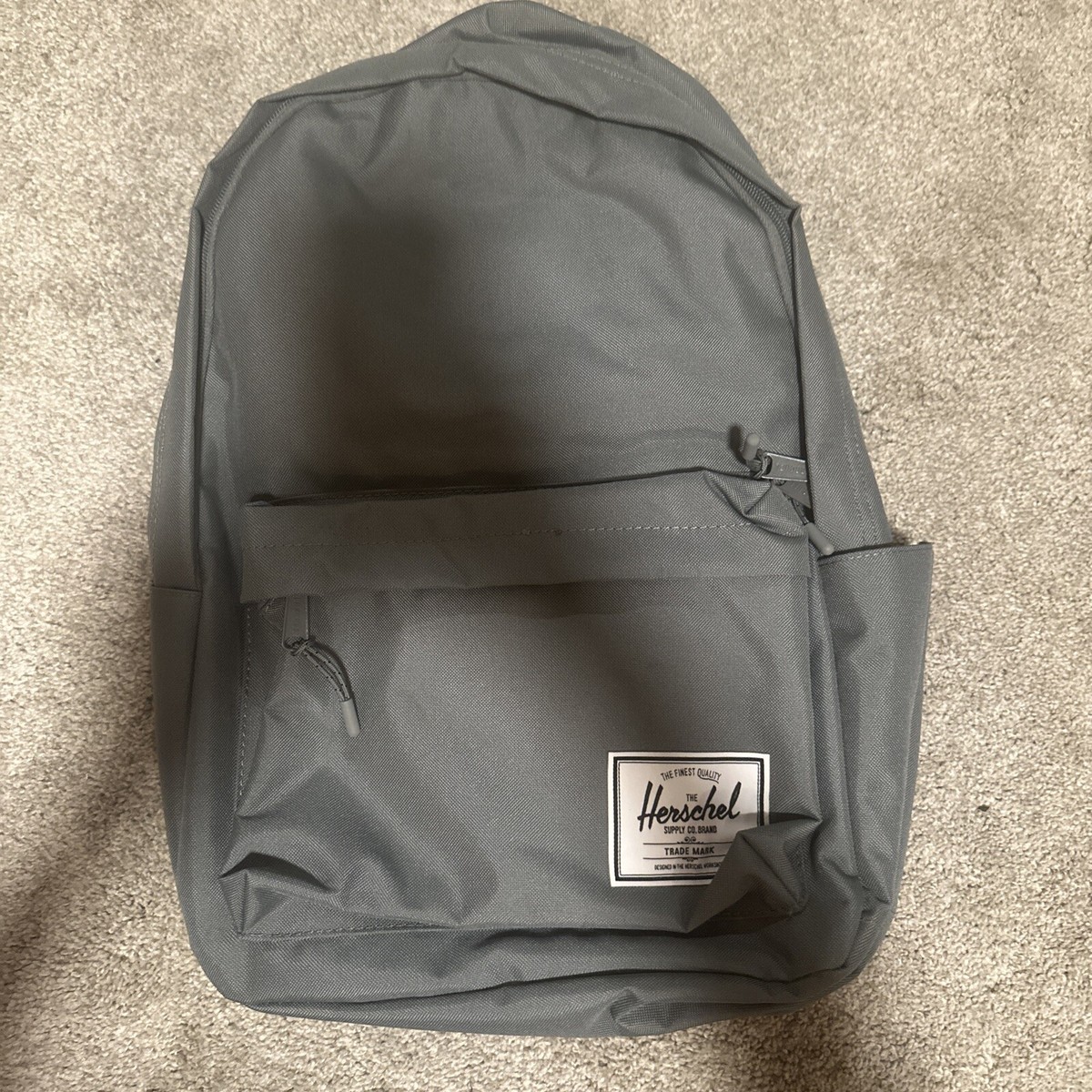 grey herschel settlement backpack Supply co. Raven Crosshatch this Settlement backpack is ideal for school Herschel Supply Co. Silver San
