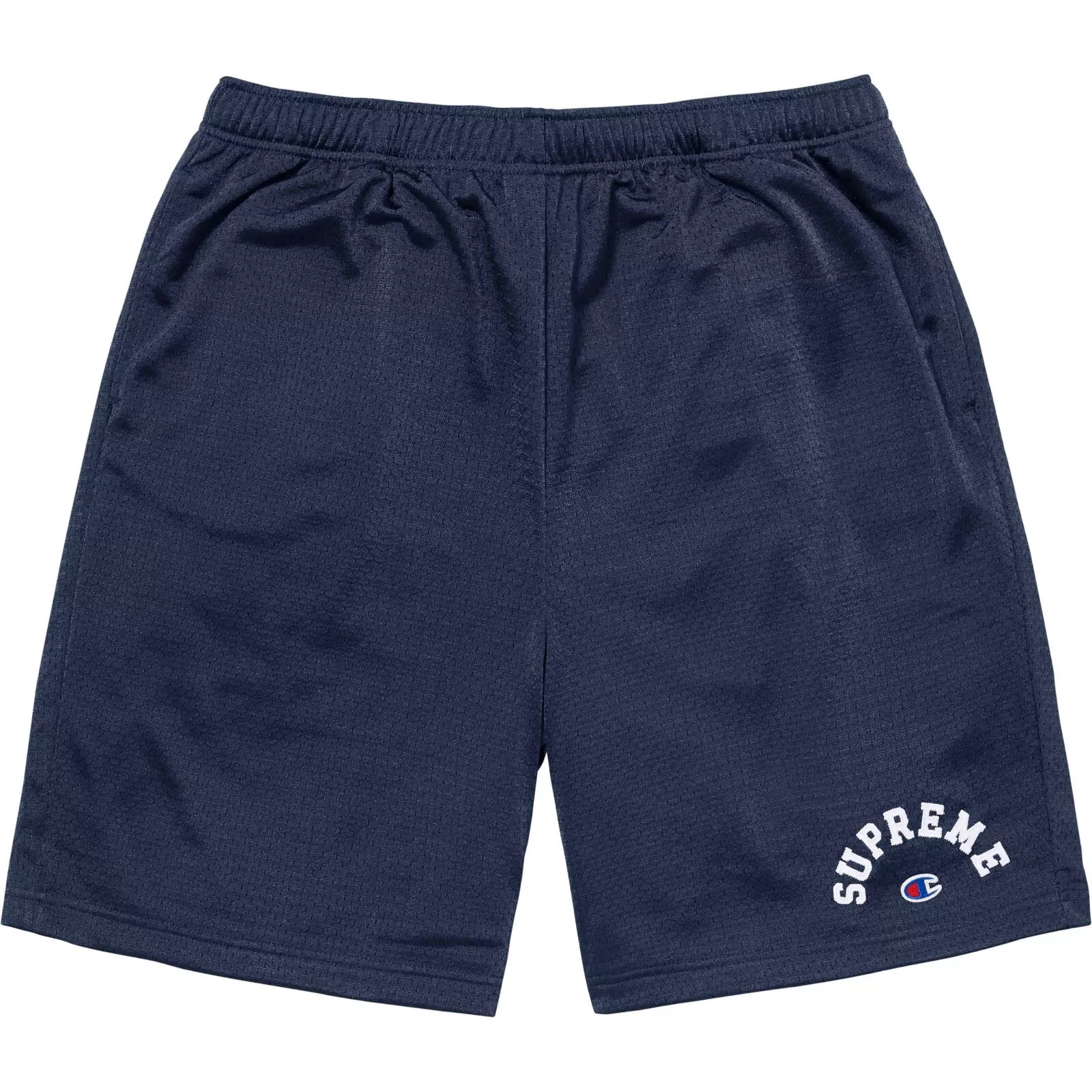 Short en maille Supreme x Champion   Bleu marine   Moyen   SS24 Neuf Authentique