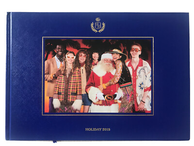 GUCCI HOLIDAY 2019 特別エディション Gucci Holiday 2019 Catalog Book 2019 Limited Gift Blue Hard