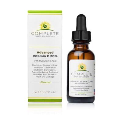 Advanced Vitamin C 20% Serum With Ferulic Hyaluronic Acid 1 oz