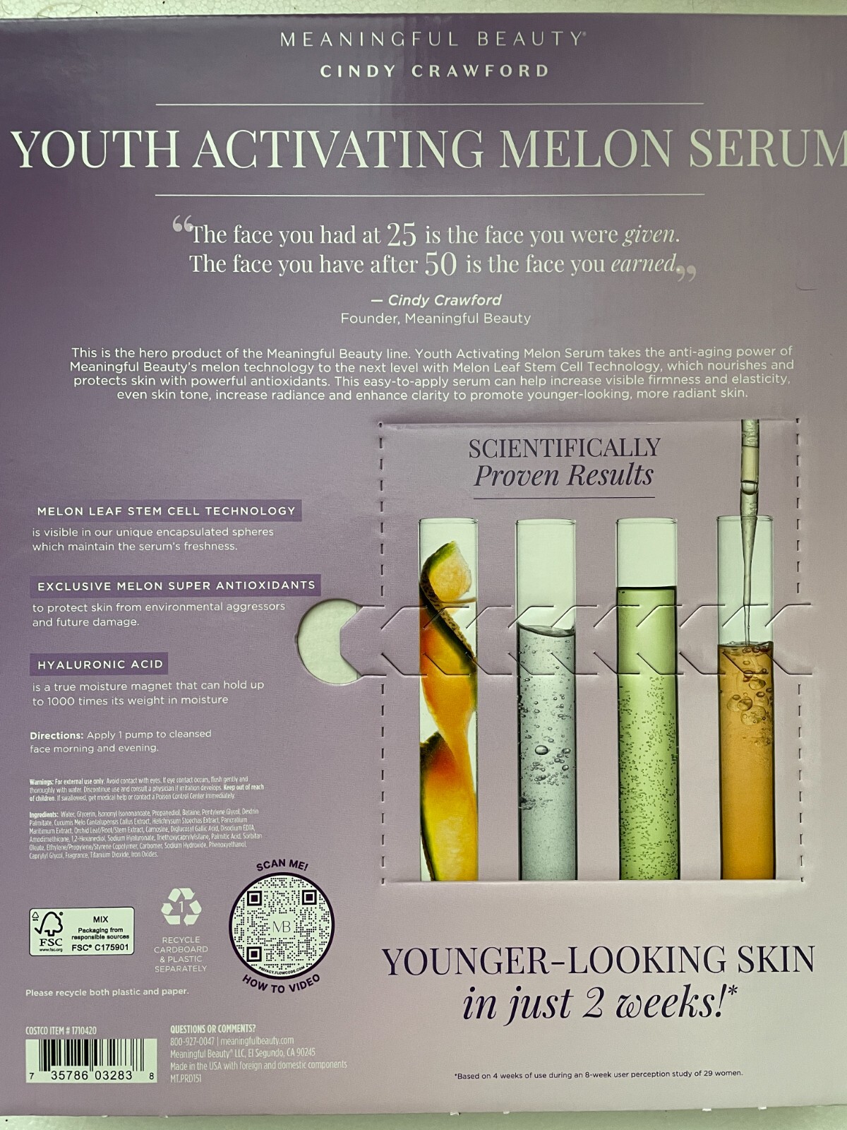 Meaningful Beauty Youth Activating Melon Serum 1 FL (30 ml) 2-Pack Set