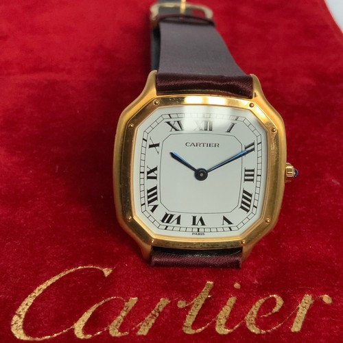 Cartier Must de Autentico DEMO/Manichino Orologio Placcato Oro per parti o  visualizzazione | eBay