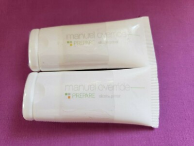 X2 Jay Manuel Beauty Override Prepare Silcone  Primer NWOB SEALED .6 oz ea RARE