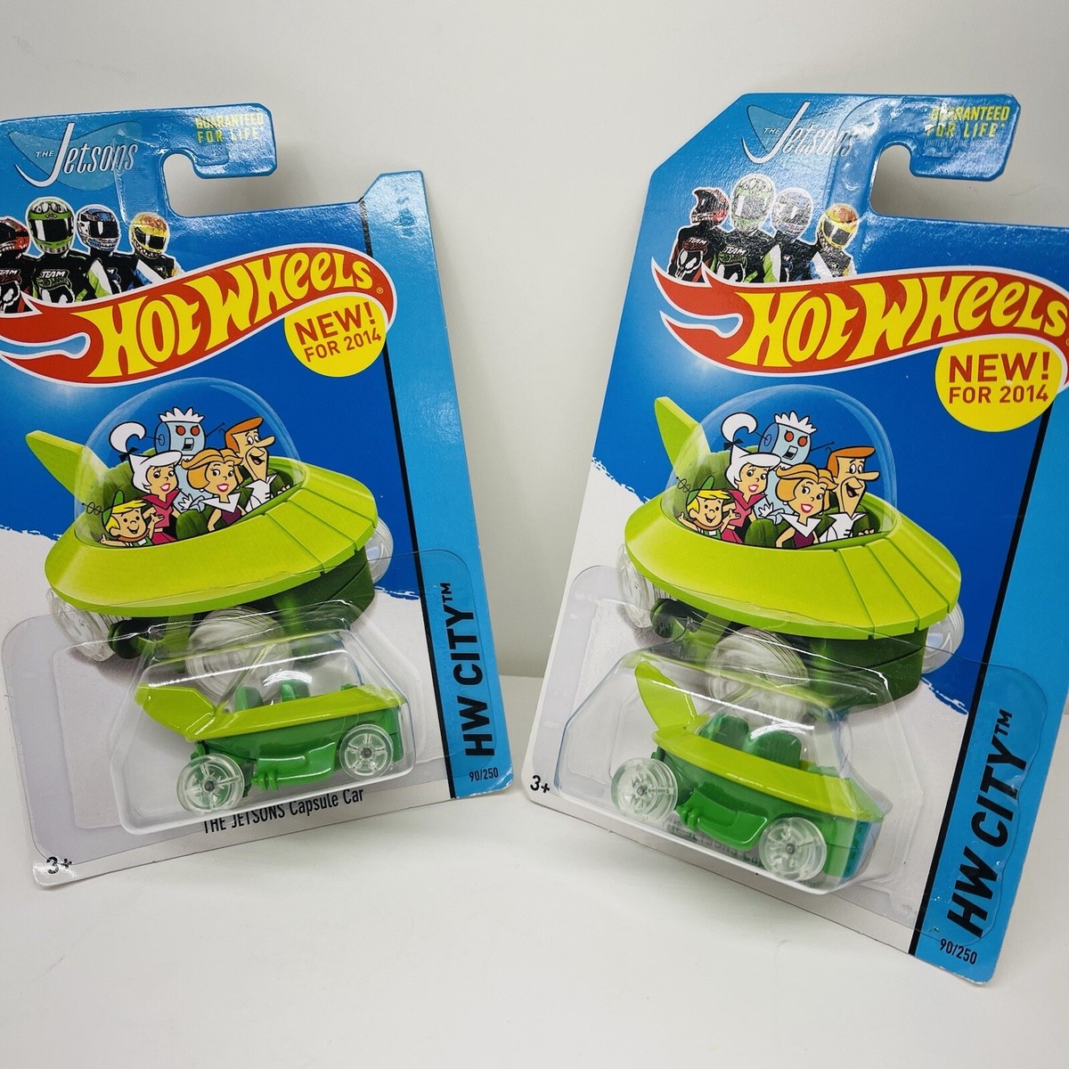 Coche Coleccionable Hot Wheels The Jetsons 2014 - Modelo Cápsula #90/250, Edición Limitada