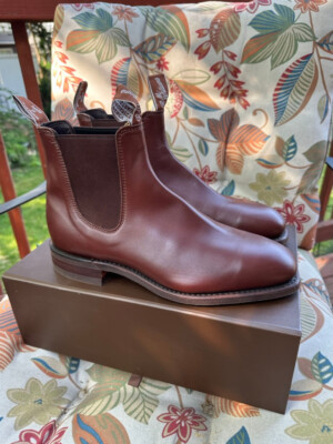 Dark Tan Chestnut Rm Williams Boots Buy Rm Williams Craftsman Dark