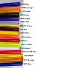 Acrylic Tube 3/4" x 1/2" x  36"  Blue, Orange, Red, Yellow, White, Green, Purple