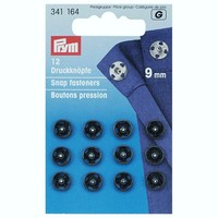 Prym Metall DruckknöPfe Zum AnnäHen 9Mm Schwarz