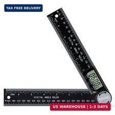 Digital Angle Finder Protractor, 7inch 200mm Angle Gauge Professional Measuring