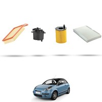 Hoffcar Wartungsset - 4 Filter FüR Citroen C3 Pluriel 1.4 Hdi 50 Kw Von 2004 Bis