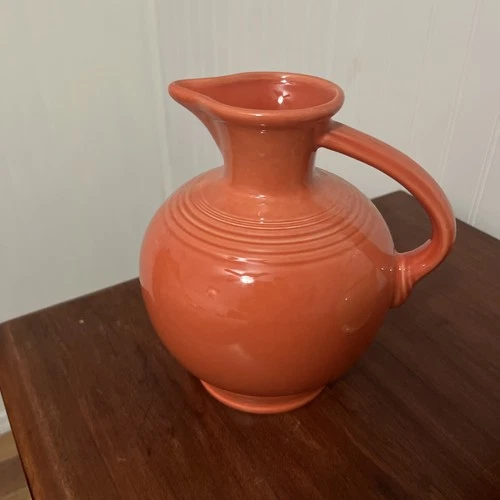 Fiestaware Fiesta Carafe Pitcher Persimmon • 60 ounces