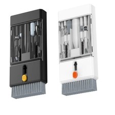 22-in-1 Electronics Cleaning Kit Multi-Function Cleaning Set Black White