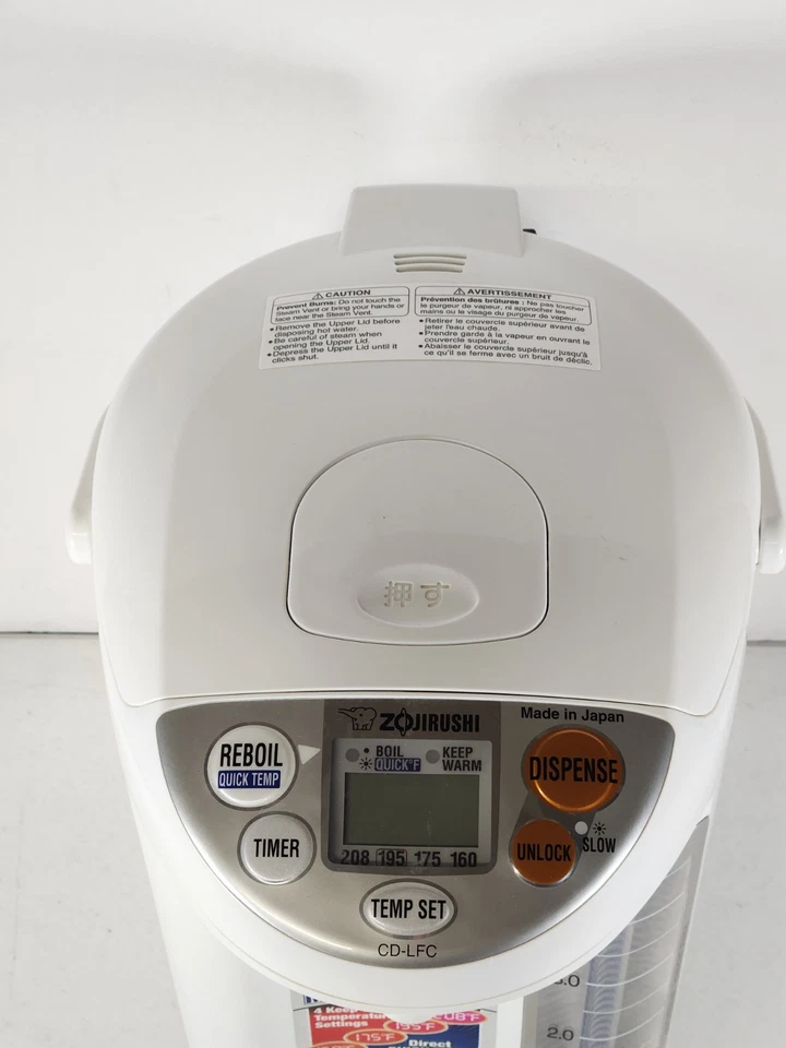 Zojirushi CD-LFC50 Panorama Window Micom Water Boiler and Warmer, 5.0 L - USED - Image 2 of 4