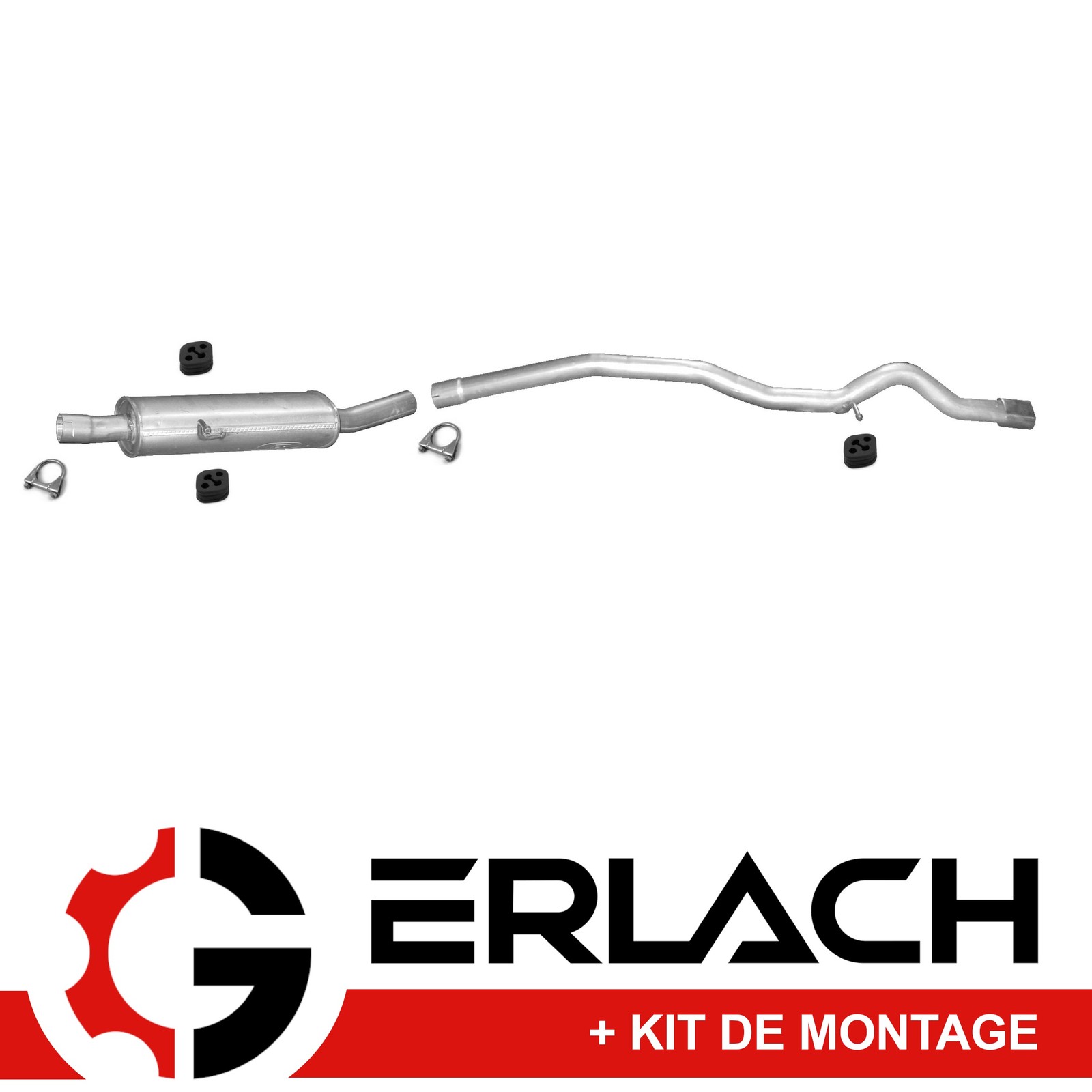 Echappement Mercedes B200 W245 2.0 Cdi pot silencieux
