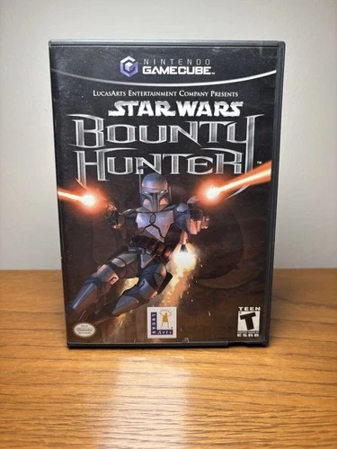 Nintendo Gamecube GC Game Star Wars Bounty Hunter CIB Complete In Box