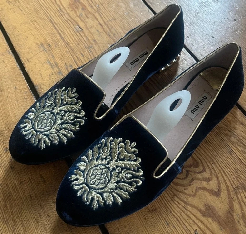 Miu Miu Women's Loafer Suede for sale | eBay