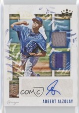 2020 Diamond Kings DK Material Signatures Gold 55/99 Adbert Alzolay Auto 0m9o