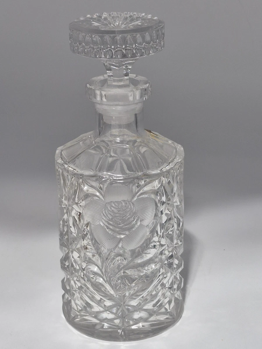 Vintage Crystal Decanter In Antique Glass Decanters for sale | eBay