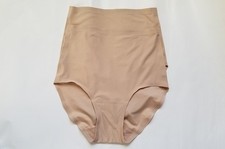  44 Chantelle Soft Stretch High Waist Briefs Panties, Ultra Nude 2 Pack One Size