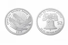 2019 Cook Islands 1/2 oz American Double Eagle .999 Silver $2 Coin