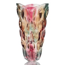 Glass Vases for Flowers，Thickened 3.5 lb Morden vases for Tables Centerpieces
