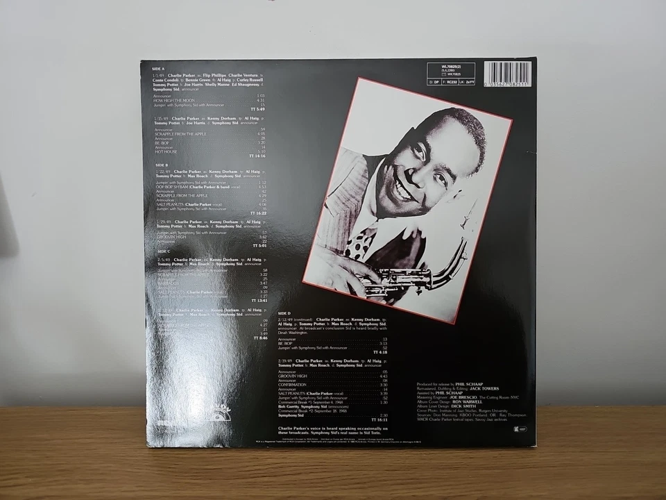 Charlie Parker Bird At The Roost Volume Two Double Lp Vinyl Gatefold 1986 - Image 4 of 4