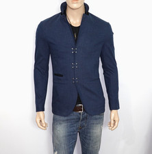 1,298.00 NEW John Varvatos COLLEC. Size 38/MEDIUM Blazer in Blue Made in ITALY