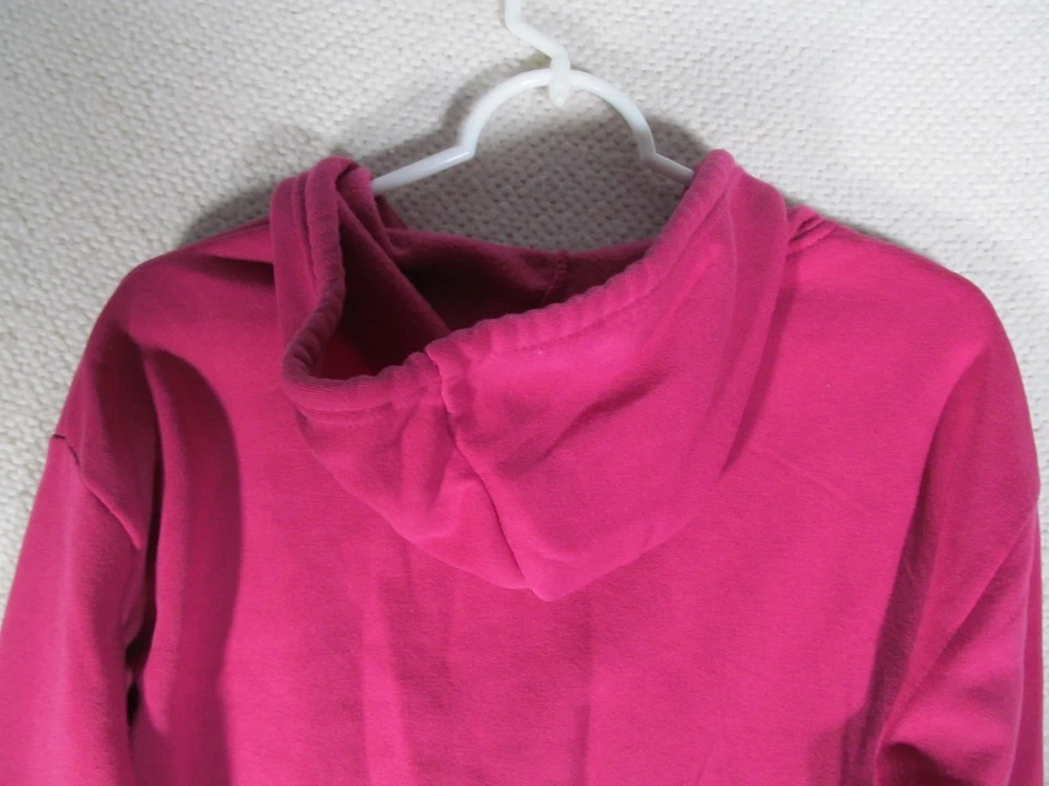 Chaqueta con Capucha Rue21 Mujer Junior Talla S Rosa Polar Cremallera Estilo Suave Foto 3 de 4