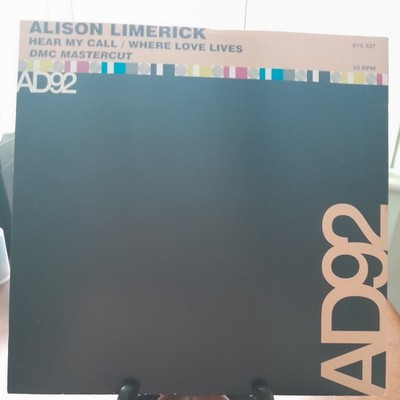 Alison Limerick - Hear My Call / Where Love Lives DMC Mastercut -  - V16669z