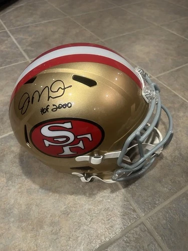 Joe Montana Signed Inscribed San Francisco 49ers Replica Fanatics