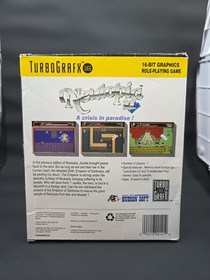 Neutopia 2 (II) TURBOGRAFX-16 Complete In Box, Tested, Fast Ships 