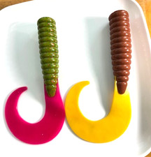 12"Grub Soft Plastic Swimbaits, Fishing Lures 2 pack