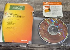 Microsoft Office Home and Student 2007 3-Pack Home PC Licenses Free SH
