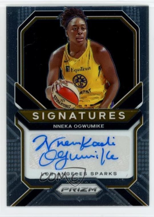 2021 Panini Prizm WNBA Signatures Nneka Ogwumike #SG-NNO Auto 0ix9