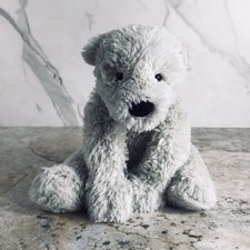 JELLYCAT LONDON WHITE POLAR BEAR PERRY PLUSH ANIMAL
