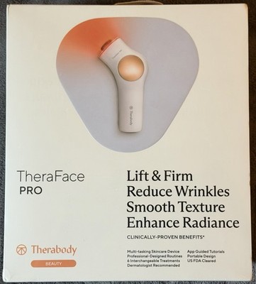 Therabody - TheraFace PRO - Multi-Use Facial Health Device - White - NEW