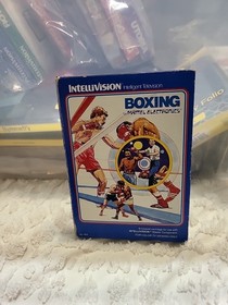 Intellivision game lot Auto Racing, Bowling, Boxing, Sharp Shot Complete Sets