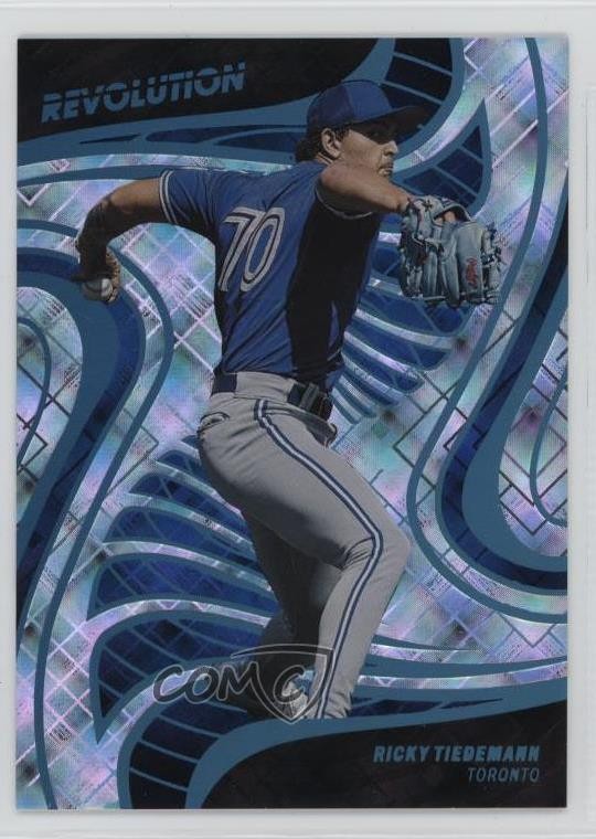 2023 Panini Chronicles Revolution Cosmic 28/99 Ricky Tiedemann #14 0q1p