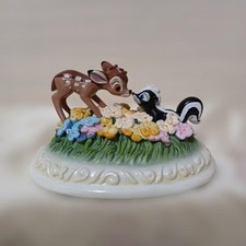 Olszewski Bambi & Flower Figurine
