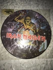 Rare 1983 IRON MAIDEN Album PIECE OF MIND Vinyl Record PICTURE DISC SEAX-12306