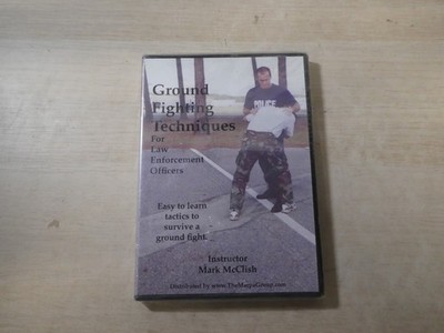 Ground Fighting Techniques For Law Enforcement Officers Mark McClish DVD New