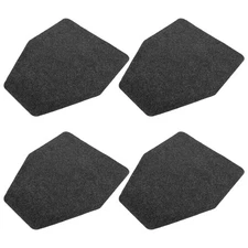 4 Pcs Commercial Bathroom Floor Mats Public Restroom Anti Splash Urinal