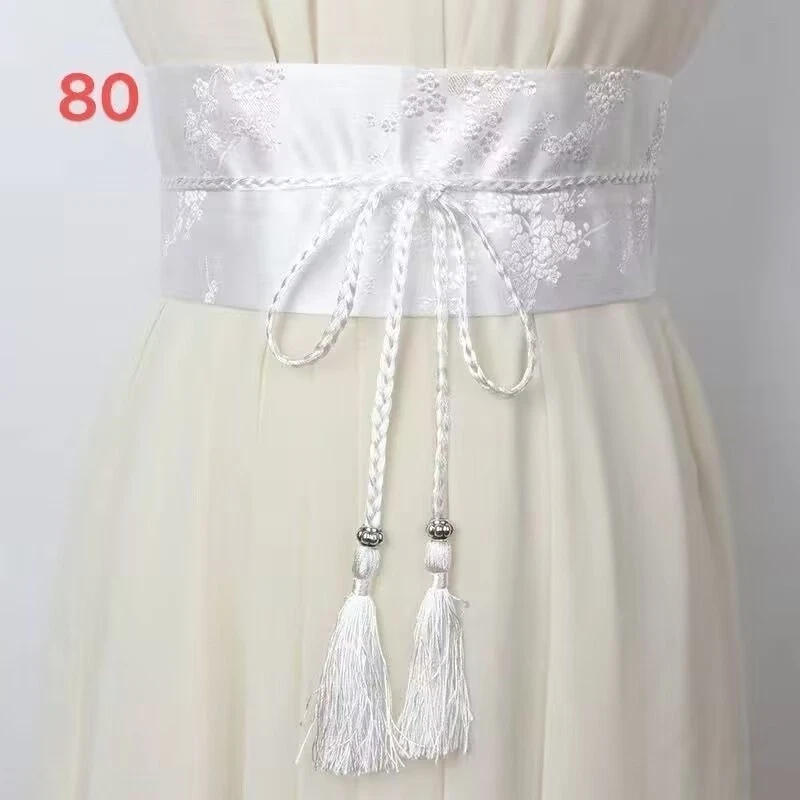 Cinturón Mujer Bordado Cintura Japonés Obi Kimono Yukata Cinturón Foto 4 de 4