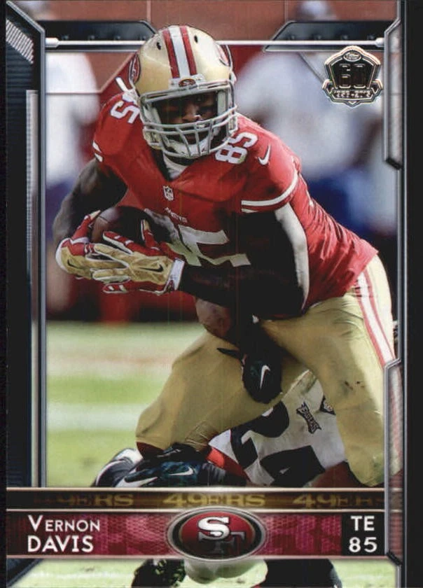 Vernon Davis trading card