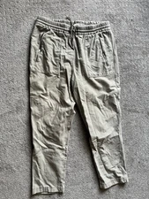 C&C California Women’s Sweatpants Size M Cotton Beige