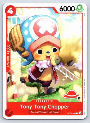 One Piece - ST21-008 - Tony Tony.Chopper - Stamped C - US Seller