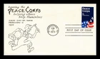 Dr Jim Stamps Peace Corps 8C First Day Issue Cachet Cover