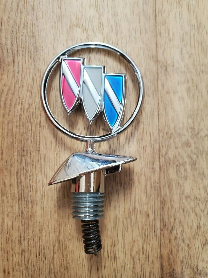 NEW NOS OEM Genuine NOS GM Buick Hood Ornament Emblem - Image 2 of 4