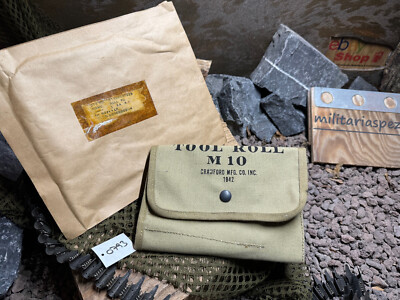 Orig. US WKII Browning Machine Gun .30 Cal ''Tool Roll'' Werkzeugtasche NOS #0793
